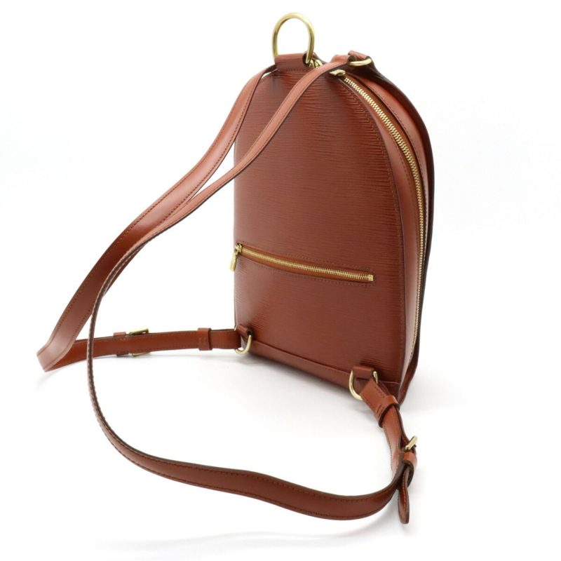 LOUIS VUITTON Epi Mabillon Backpack Rucksack Shoulder Bag Leather Kenya Brown M52233 - Logoexplore - Image 2