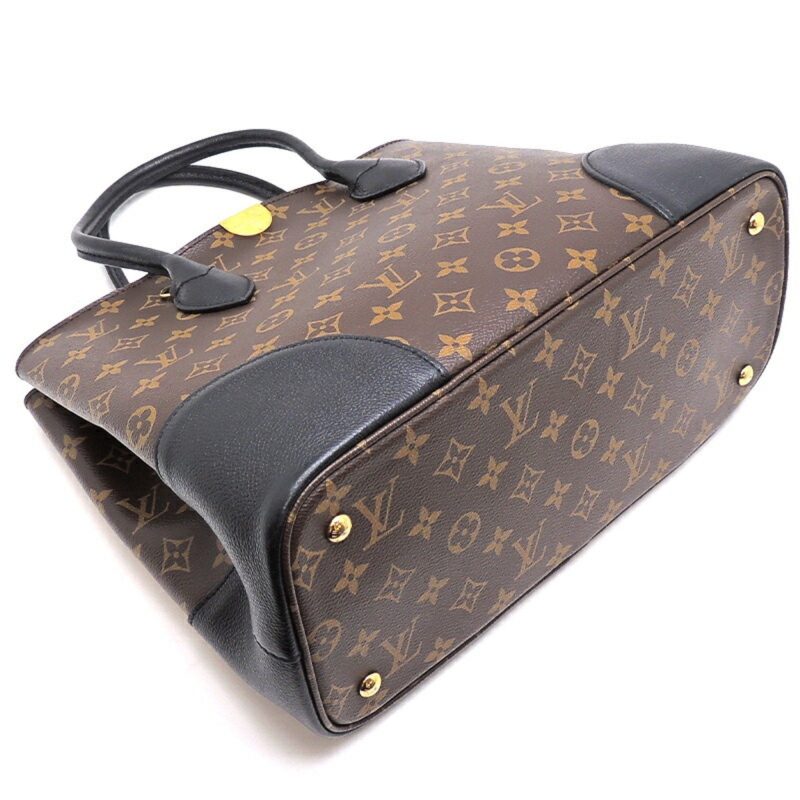 LOUIS VUITTON Flandrin Ladies Handbag M41595 Monogram Macassar Brown - Logoexplore - Image 3