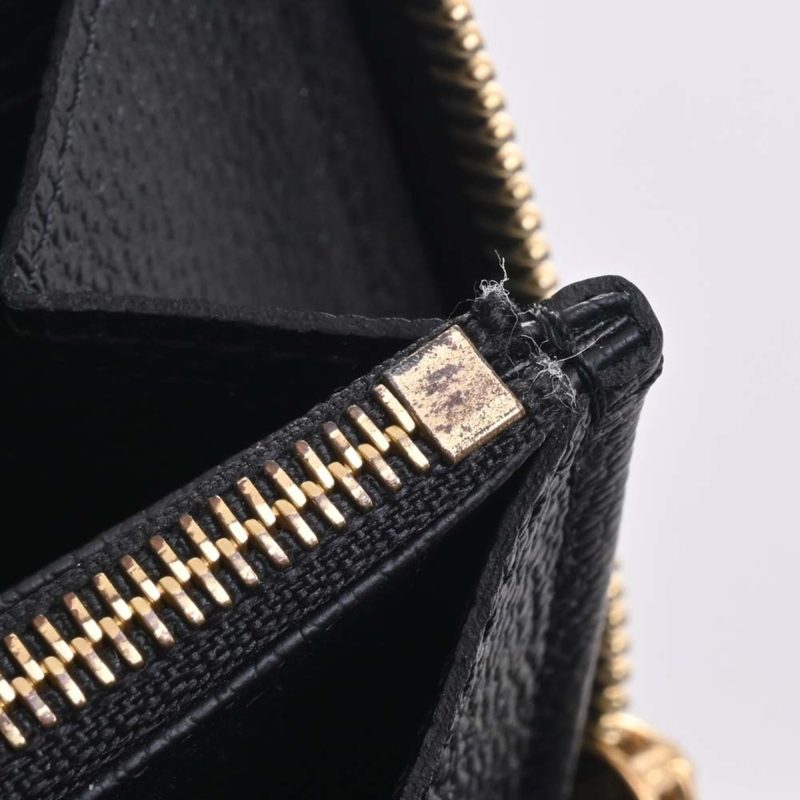 LOUIS VUITTON Empreinte Zippy Round Long Wallet M61864 Black Ladies - Logoexplore - Image 10