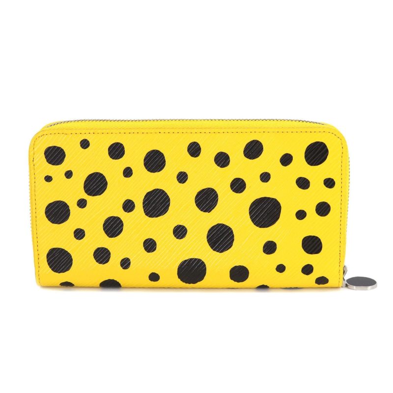 LOUIS VUITTON Epi Infinity Dot LVxYK Zippy Wallet Round Zipper Long Leather Jaune M81960 RFID - Logoexplore - Image 2