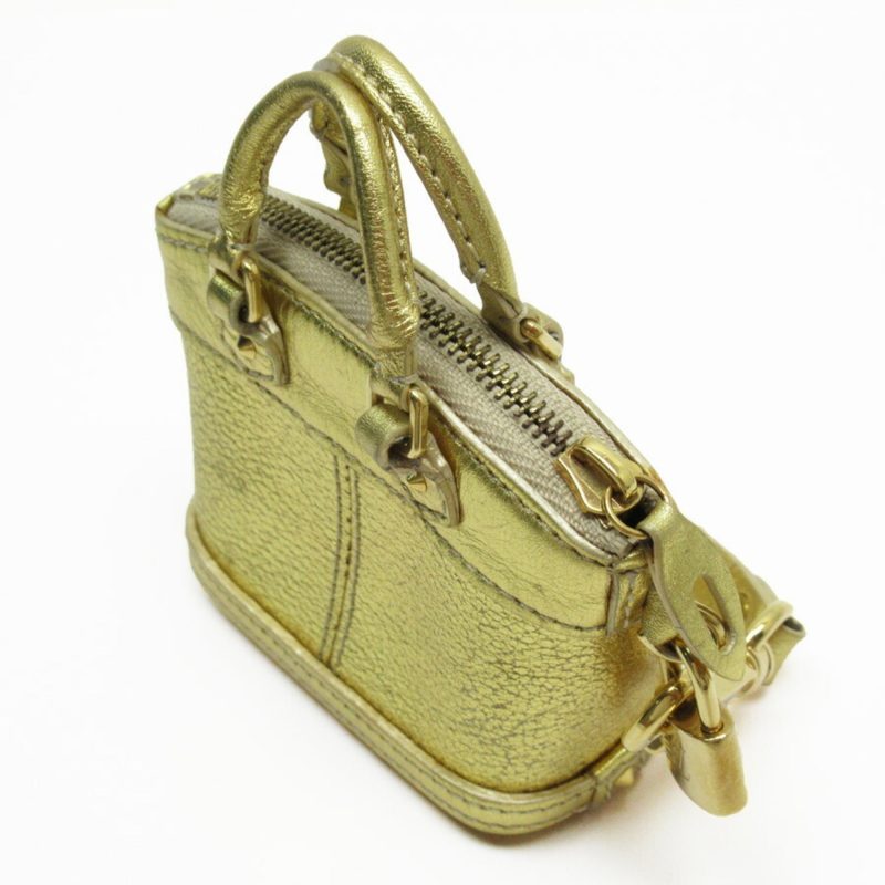 Louis Vuitton Charm Suhari Mini Lockit Gold - Logoexplore - Image 2
