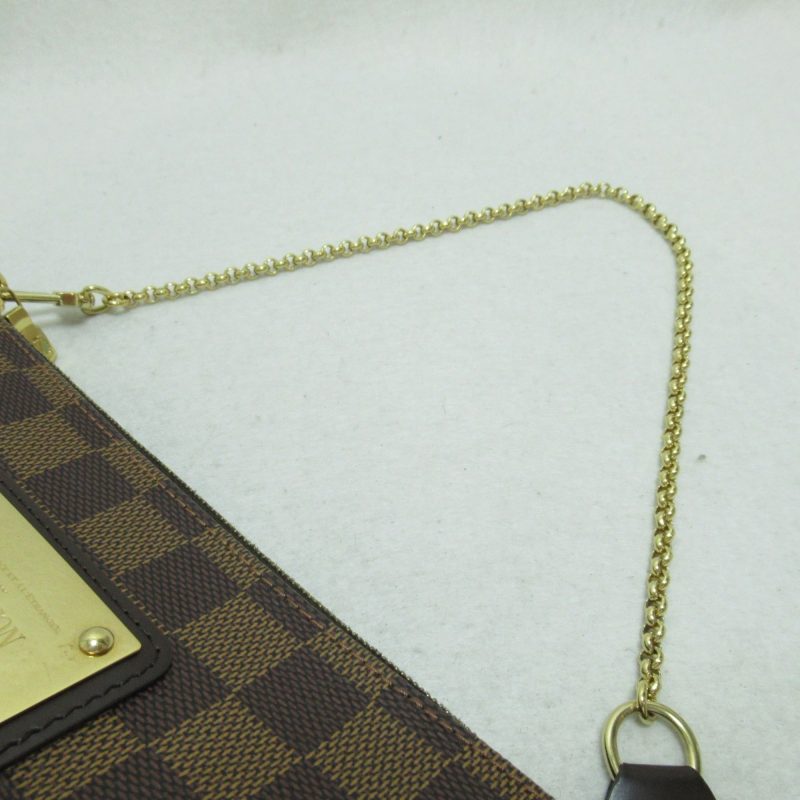 LOUIS VUITTON Eva Brown Ebene Damier PVC coated canvas N55213 - Logoexplore - Image 8