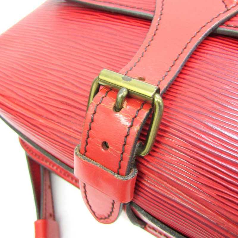 LOUIS VUITTON Epi Cartouchiere M52247 Women's Shoulder Bag Castilian Red - Logoexplore - Image 6