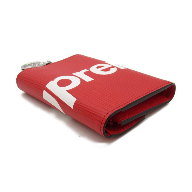 LOUIS VUITTON Chain Wallet [Supreme] Red Epi leather M67755 - Logoexplore - Image 4