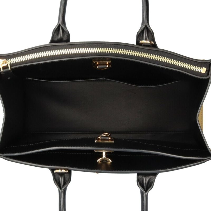 LOUIS VUITTON City Steamer MM Monogram Reverse Shoulder Bag Calf M43406 Black Women's - Logoexplore - Image 6