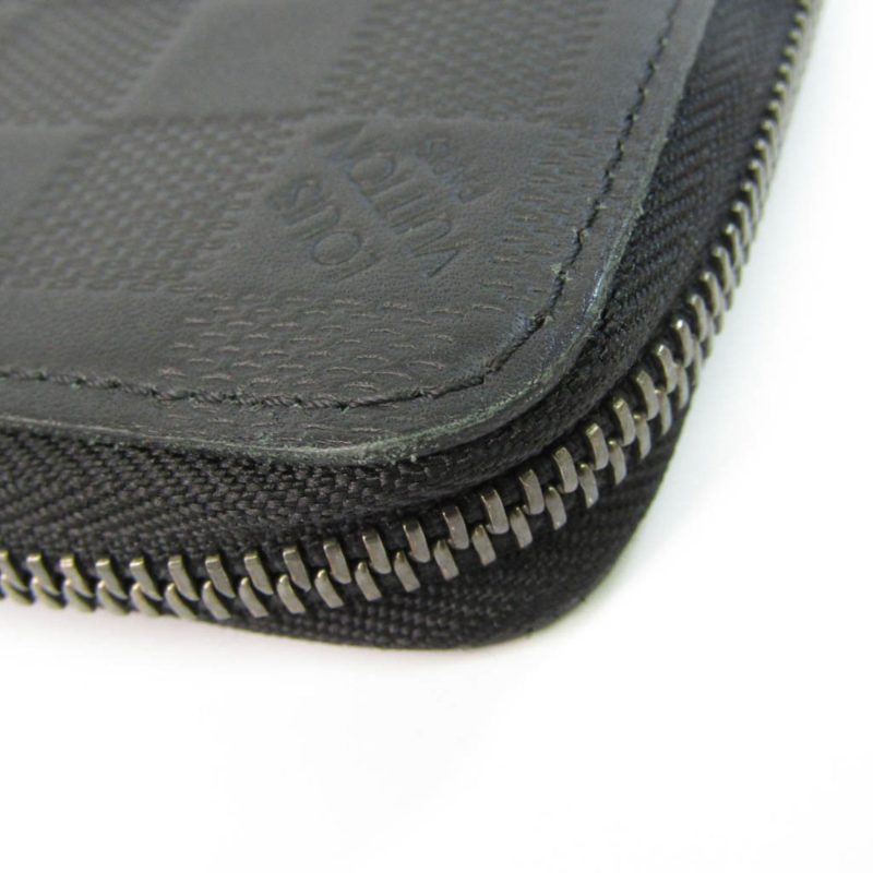 Louis Vuitton Damier Infini Zippy Wallet Vertical N63548 Men's Damier Infini Long Wallet (bi-fold) Onyx - Logoexplore - Image 6