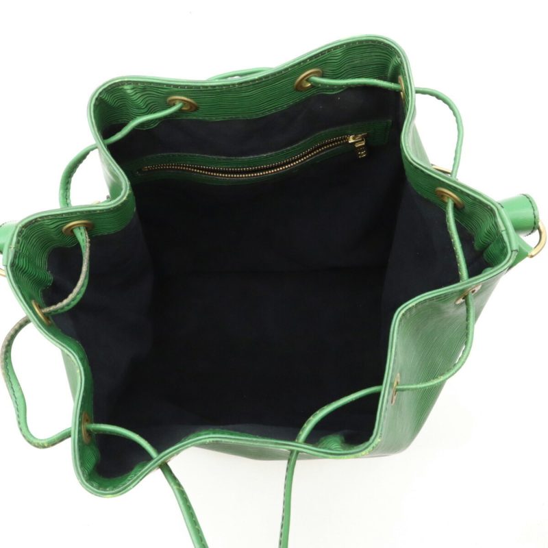 LOUIS VUITTON Epi Noe Shoulder Bag Leather Borneo Green M44004 - Logoexplore - Image 4