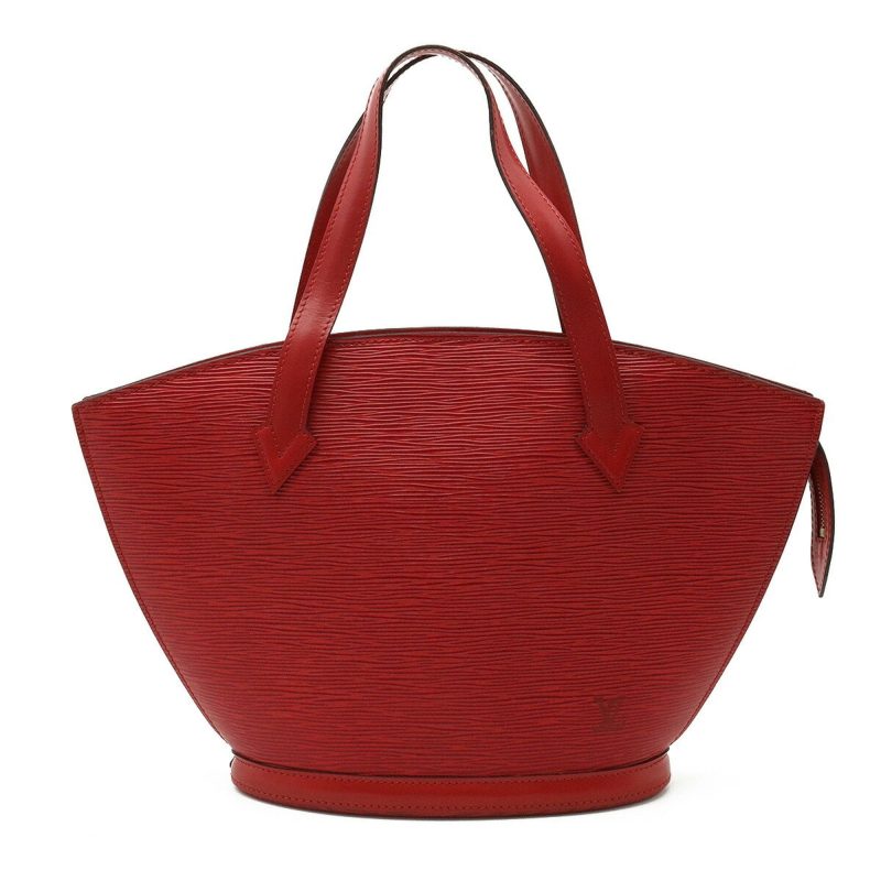 LOUIS VUITTON Epi Saint-Jacques Tote Bag Handbag Leather Castilian Red M52277 - Logoexplore