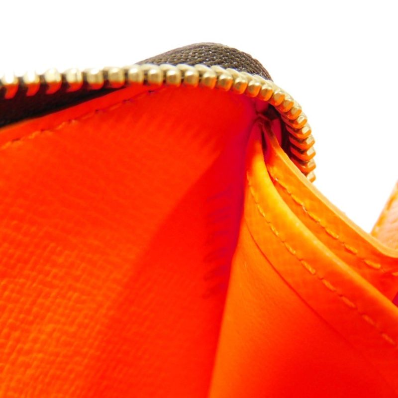 LOUIS VUITTON Coin Case Zippy Purse Orange Round Zipper Monogram Graffiti M93708 Men's Women's Wallet - Logoexplore - Image 7