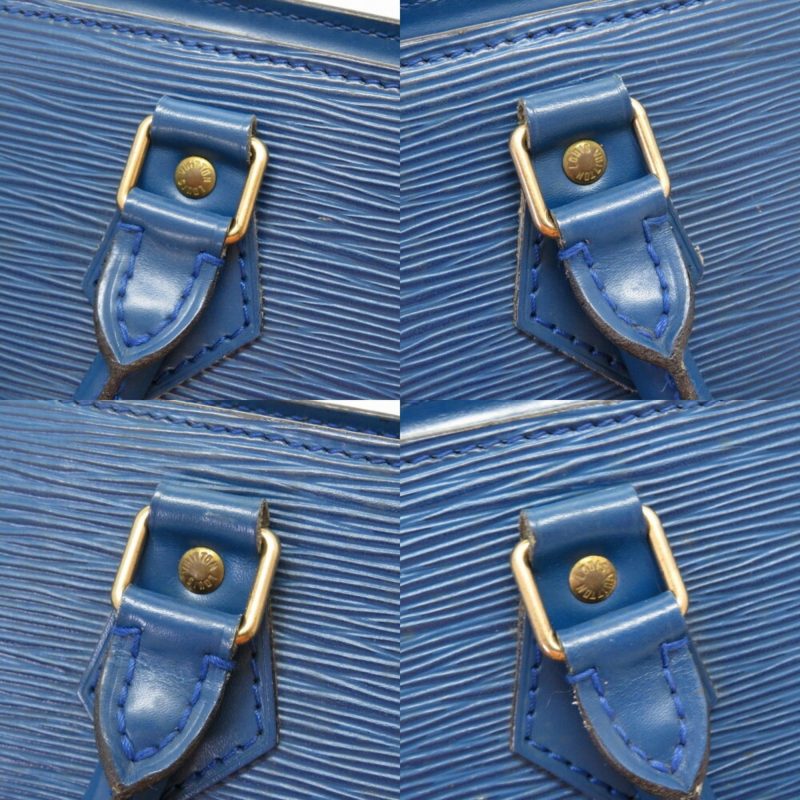 Louis Vuitton Episac Triangle Blue M52095 Handbag Bag 0165 LOUIS VUITTON - Logoexplore - Image 9