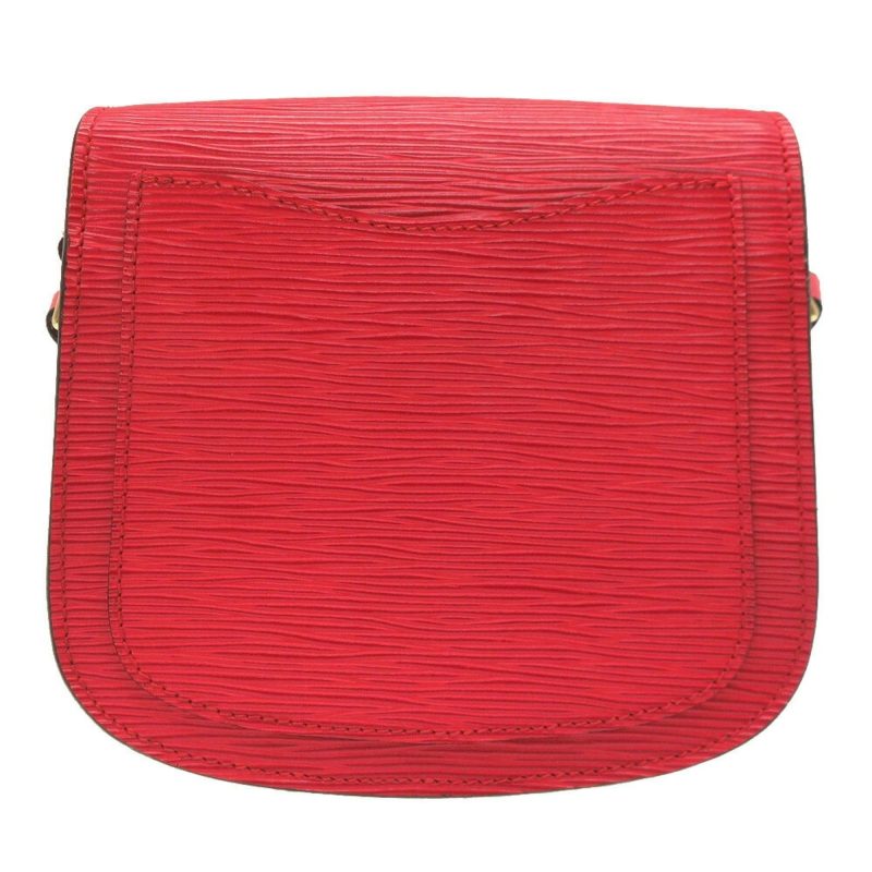 Louis Vuitton Epi Mini Saint-Cloud Castilian Red M52217 Shoulder Bag - Logoexplore - Image 2