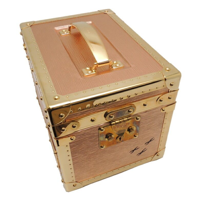 Louis Vuitton Epi Bowat Fracon Ladies Trunk Pink Gold - Logoexplore - Image 3