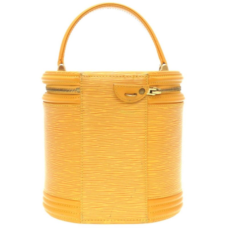 LOUIS VUITTON Epi Cannes Tassi Yellow M48039 Handbag - Logoexplore - Image 2