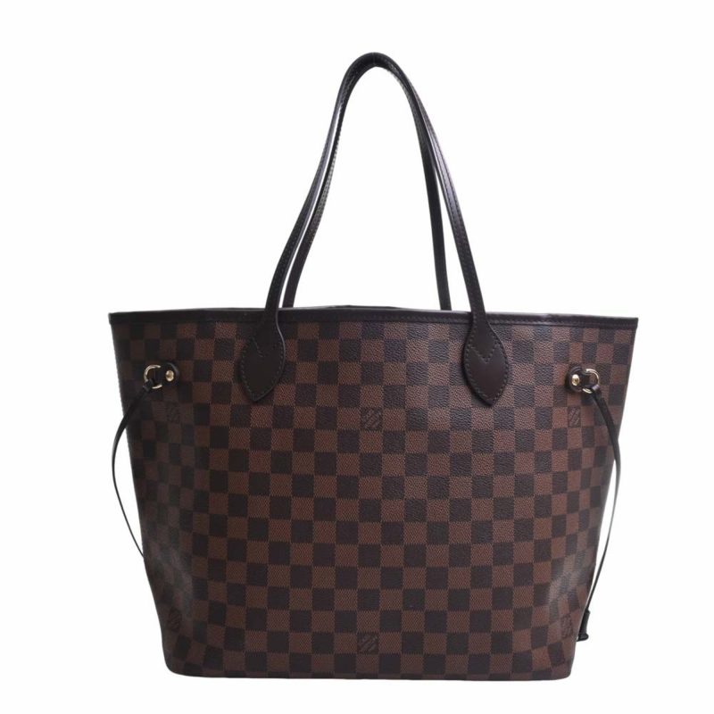 LOUIS VUITTON Damier Neverfull MM Tote Bag N41358 Brown Women's - Logoexplore - Image 2
