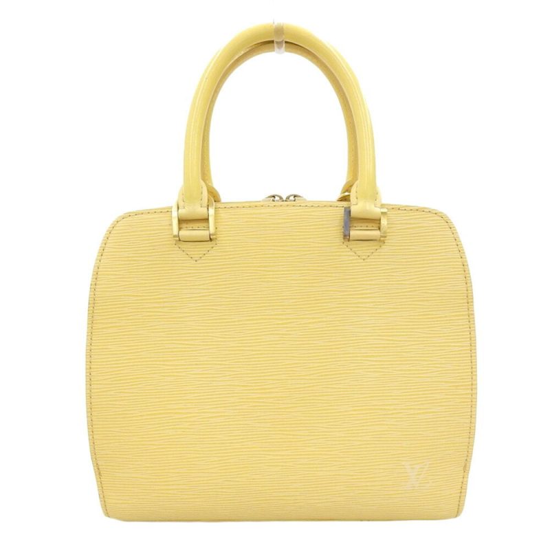 Louis Vuitton Epi Ponneuf Handbag Shoulder Bag Vanilla M5205A - Logoexplore