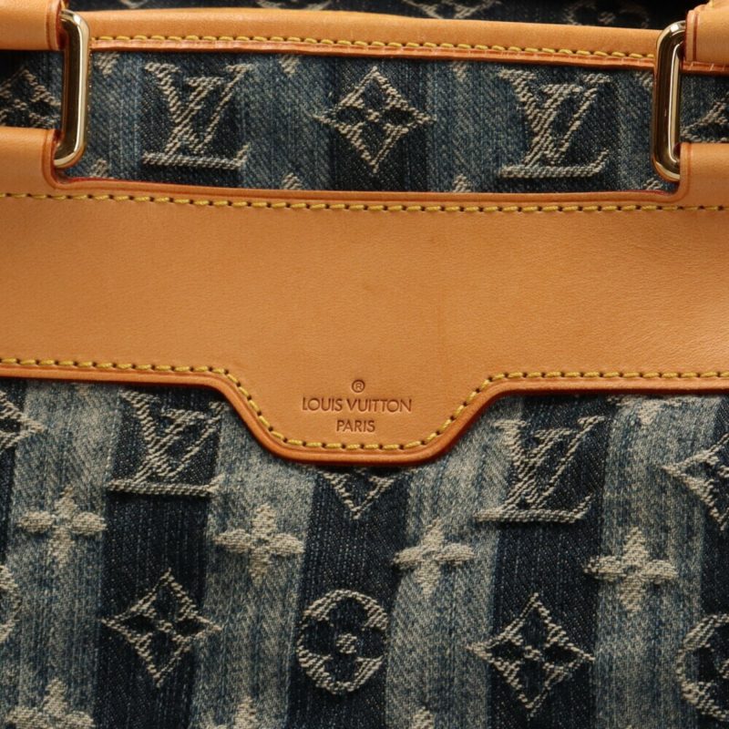 LOUIS VUITTON Cavalier GM Monogram Shoulder Bag Blue Ladies - Logoexplore - Image 8