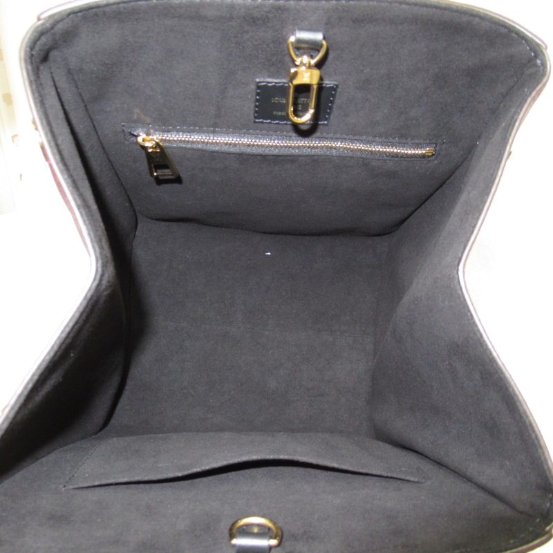 LOUIS VUITTON Fold Tote MM 2wayShoulder Bag Brown Monogram leather M45409 - Logoexplore - Image 5