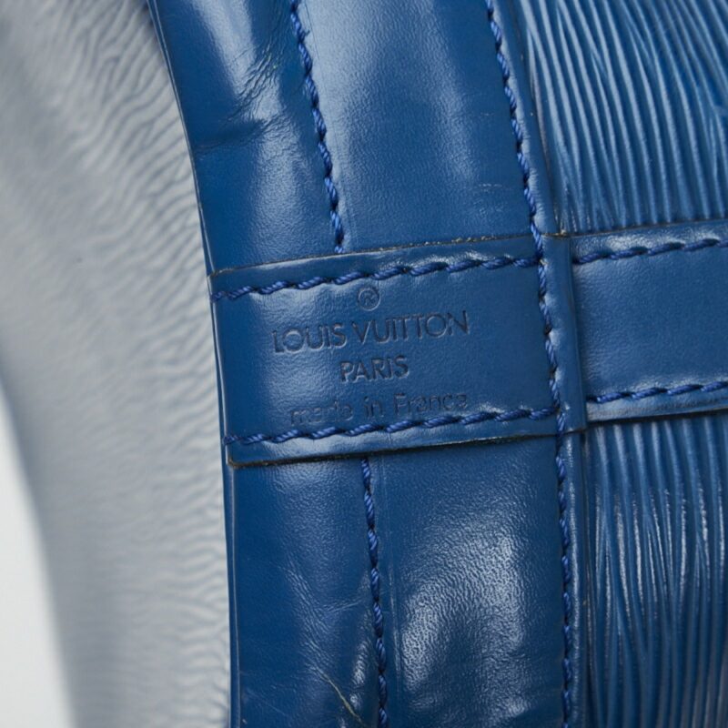LOUIS VUITTON Epi Noe Shoulder Bag M44005 Toledo Blue Leather Ladies - Logoexplore - Image 10