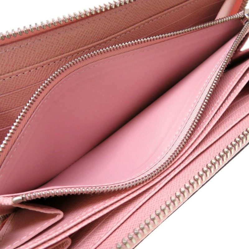 LOUIS VUITTON Epi M61863 Zippy Rose Ballerine Round Long Wallet 028 - Logoexplore - Image 4