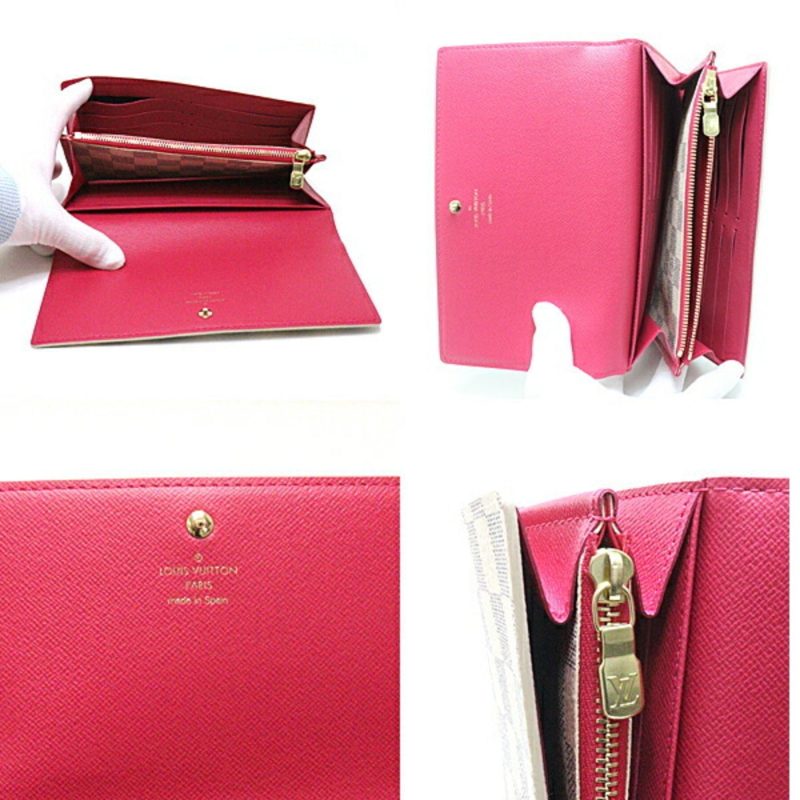 Louis Vuitton Damier Azur Portefeuille Sarah Vivienne Holiday N60497 - Logoexplore - Image 3