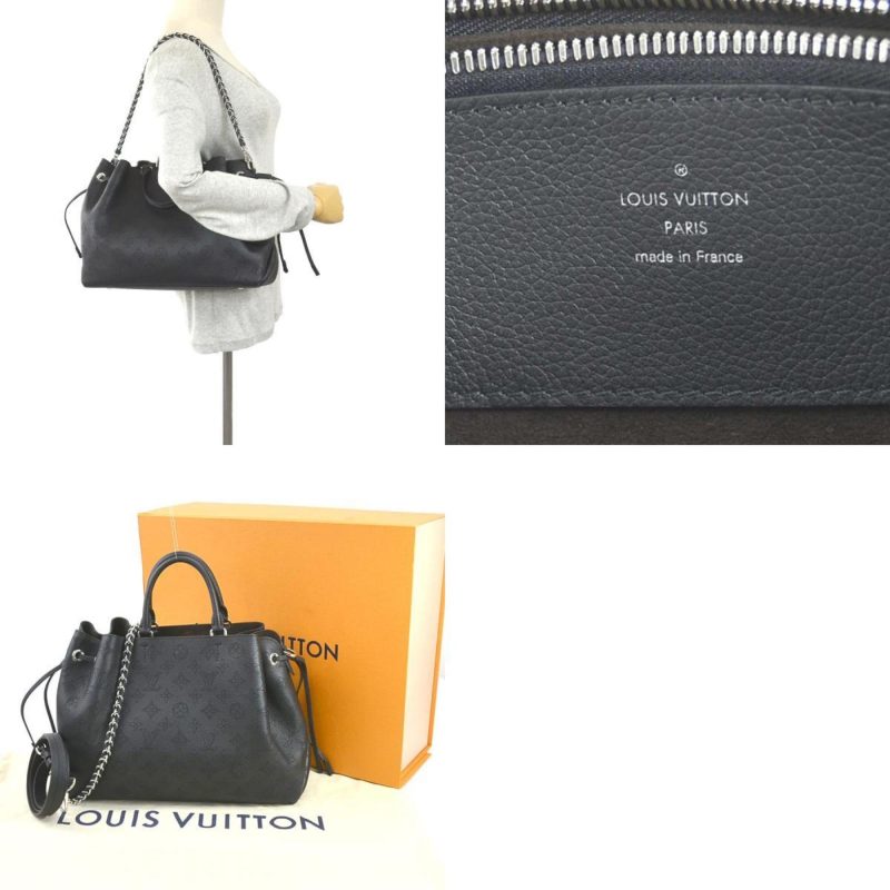 LOUIS VUITTON Handbag Mahina Bella Tote Monogram Noir Ladies M59200 99530f - Logoexplore - Image 5