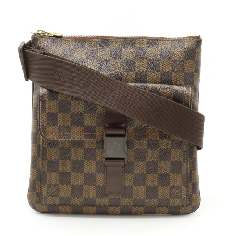 LOUIS VUITTON Damier Pochette Melville Shoulder Bag N51127 - Logoexplore