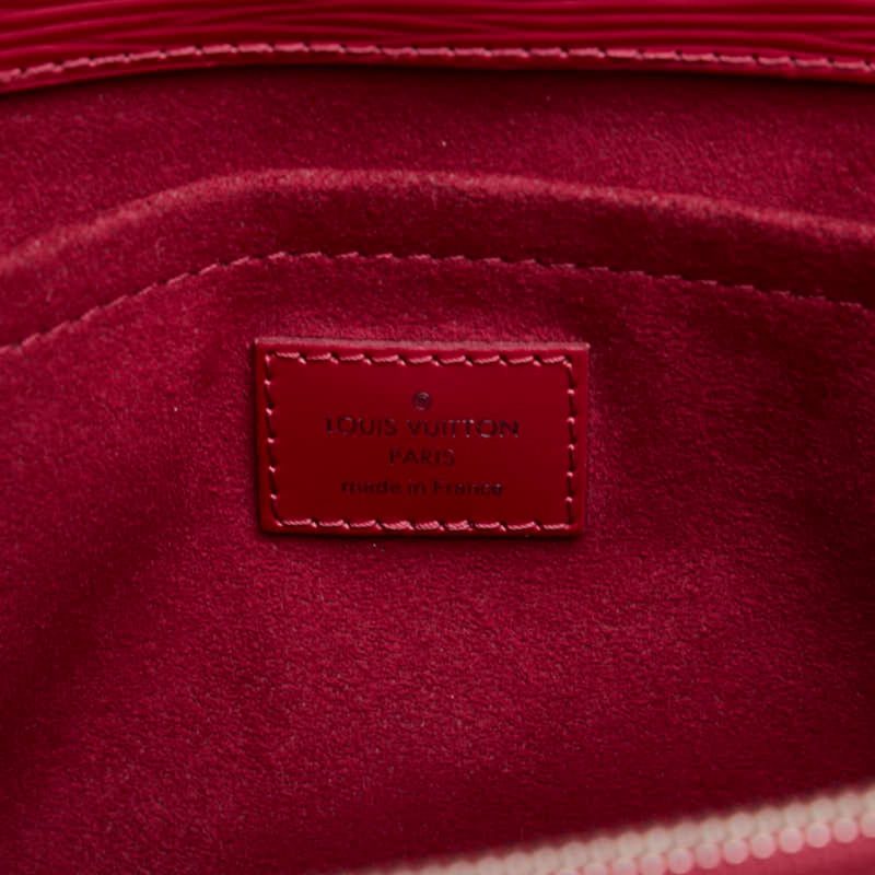 LOUIS VUITTON Epi Marly MM Handbag Shoulder Bag M94615 Fuchsia Purple Leather Ladies - Logoexplore - Image 8