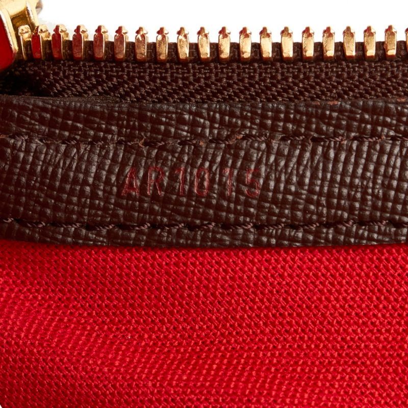 LOUIS VUITTON Damier Belem MM Handbag Shoulder Bag N51174 Brown PVC Leather Women's - Logoexplore - Image 9