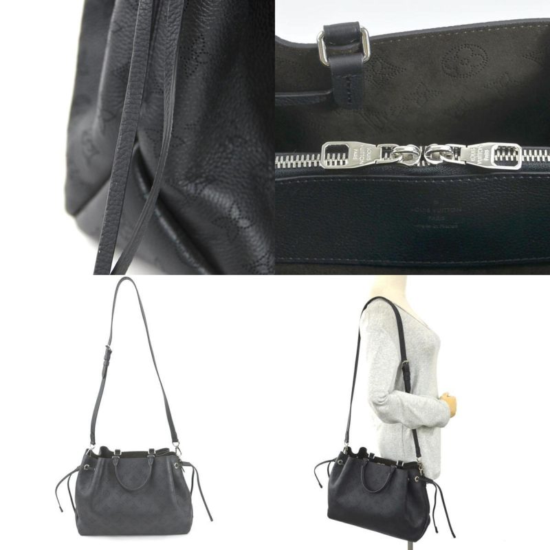 LOUIS VUITTON Handbag Mahina Bella Tote Monogram Noir Ladies M59200 99530f - Logoexplore - Image 4