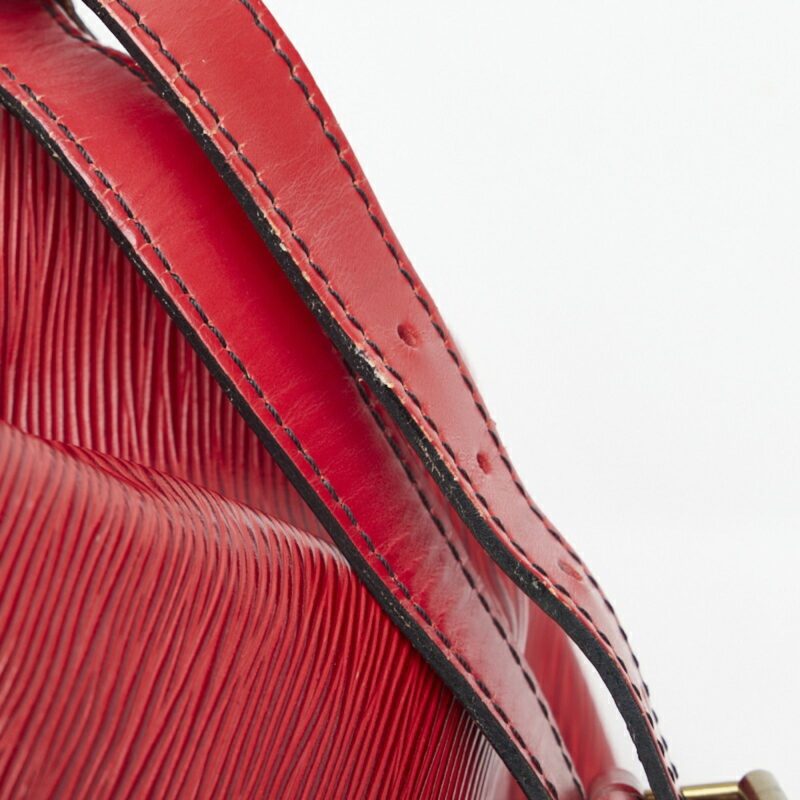 LOUIS VUITTON Epi Petite Noe Shoulder Bag M44107 Red Leather Women's - Logoexplore - Image 7