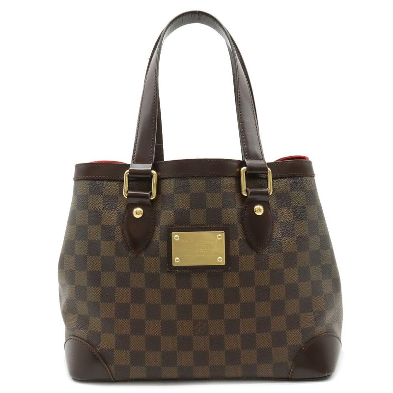 LOUIS VUITTON Damier Hampstead PM Tote Bag Shoulder N51205 - Logoexplore