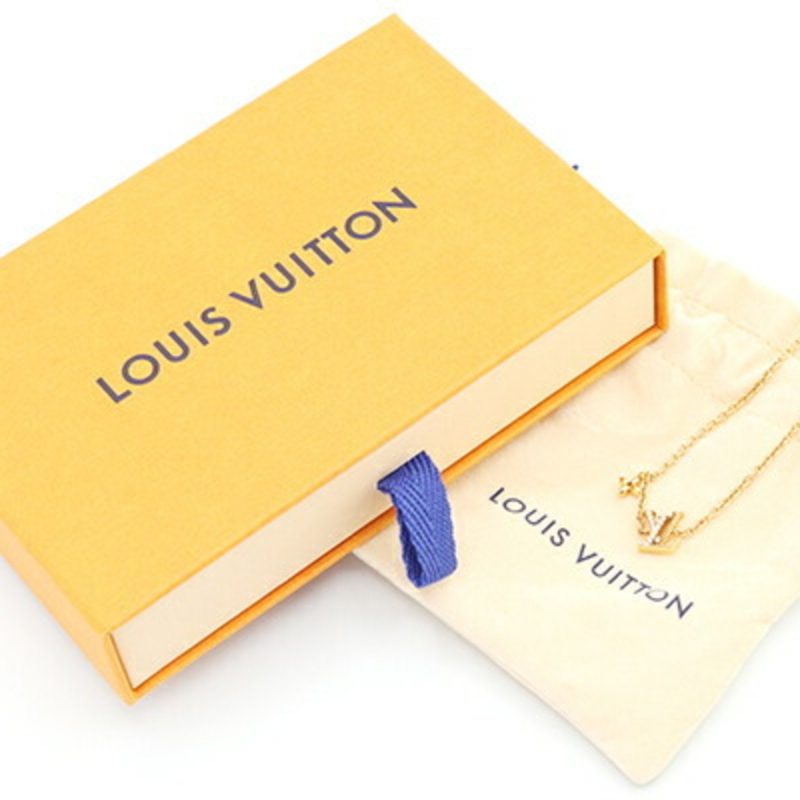 LOUIS VUITTON Bracelet LV Iconic M00587 Gold Metal Ladies Flower - Logoexplore - Image 6