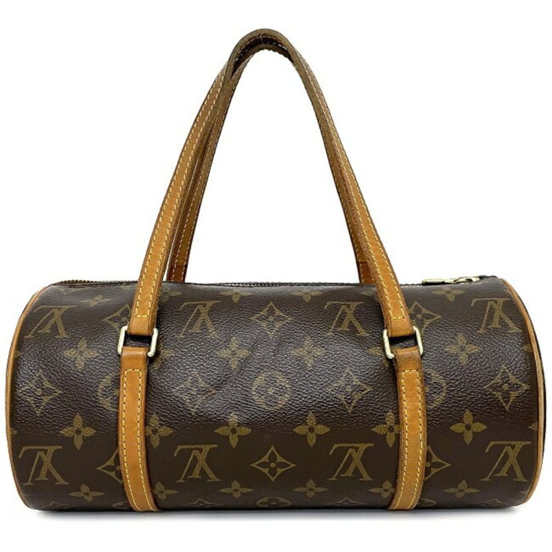 Louis Vuitton Boston Bag Papillon 26 Brown Monogram M51386 Canvas Leather DU0064 LOUIS VUITTON Handbag Women's Nume - Logoexplore - Image 3