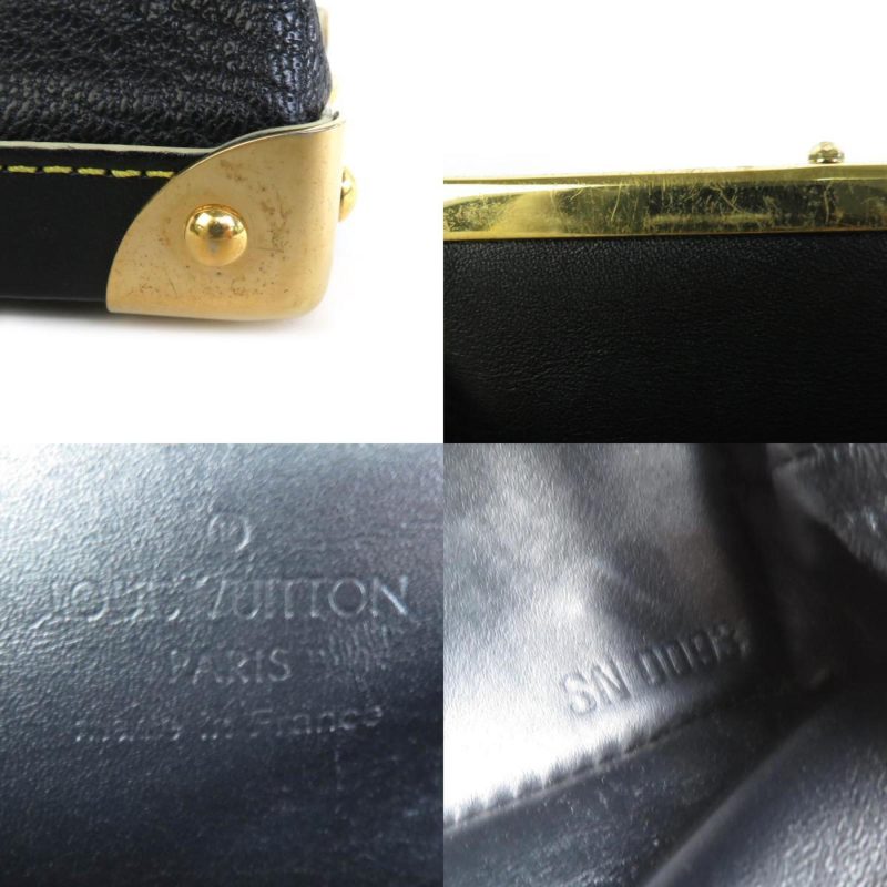 LOUIS VUITTON Coin Case Suhari Portomonet Vienois Leather Black Gold Unisex M91834 e55861f - Logoexplore - Image 5