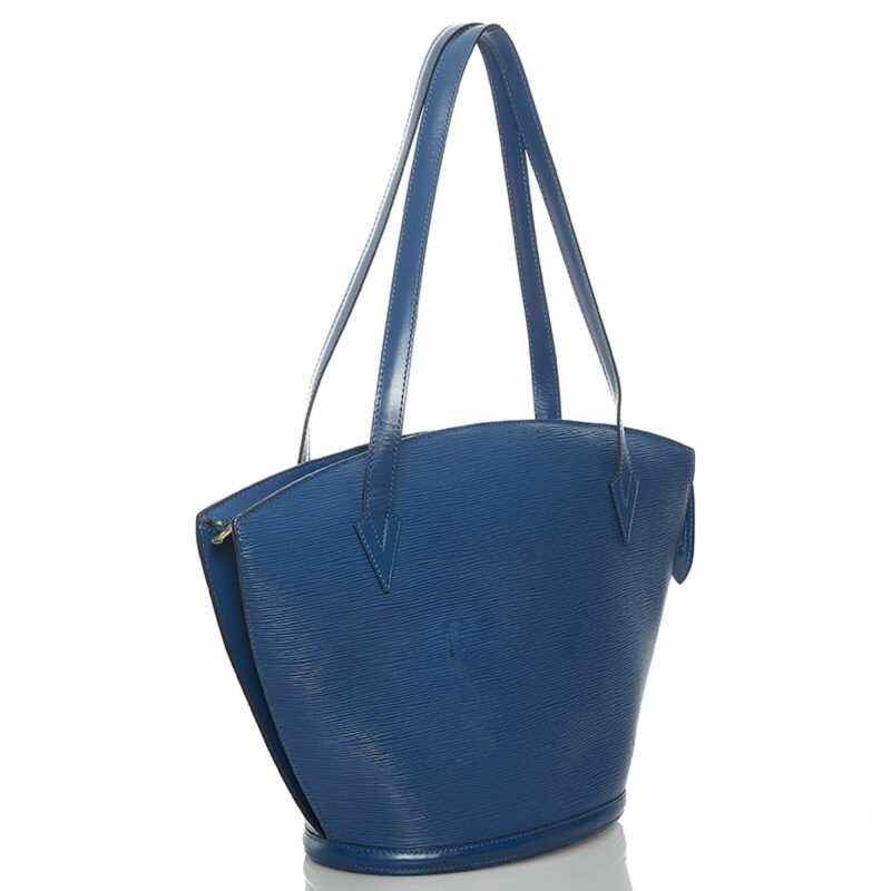 Louis Vuitton Epi Saint-Jacques Handbag Tote Bag M52265 Toledo Blue Leather Women's LOUIS VUITTON - Logoexplore - Image 2