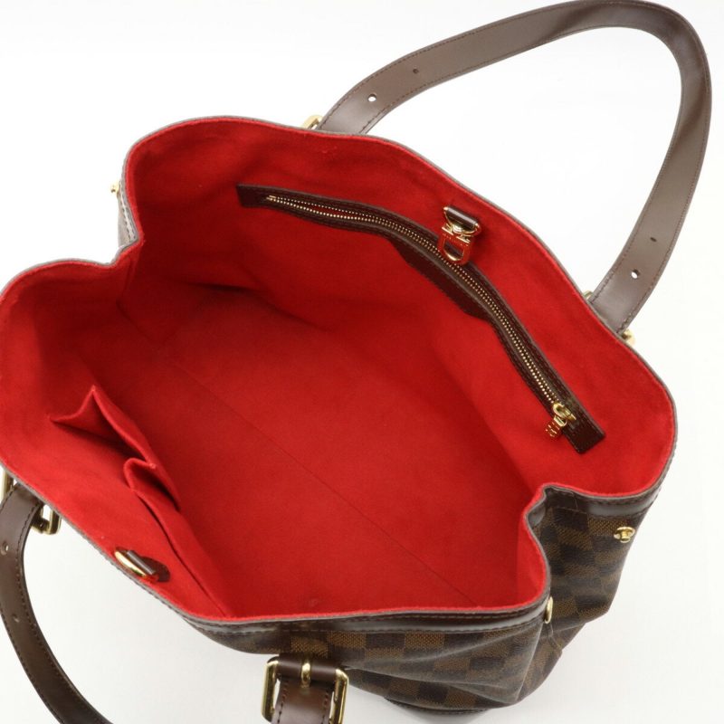 LOUIS VUITTON Damier Hampstead MM Tote Bag Shoulder N51204 - Logoexplore - Image 5
