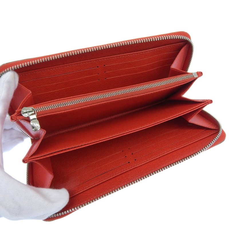 LOUIS VUITTON Epi Zippy Round Long Wallet Coquelicot Red M61859 - Logoexplore - Image 3
