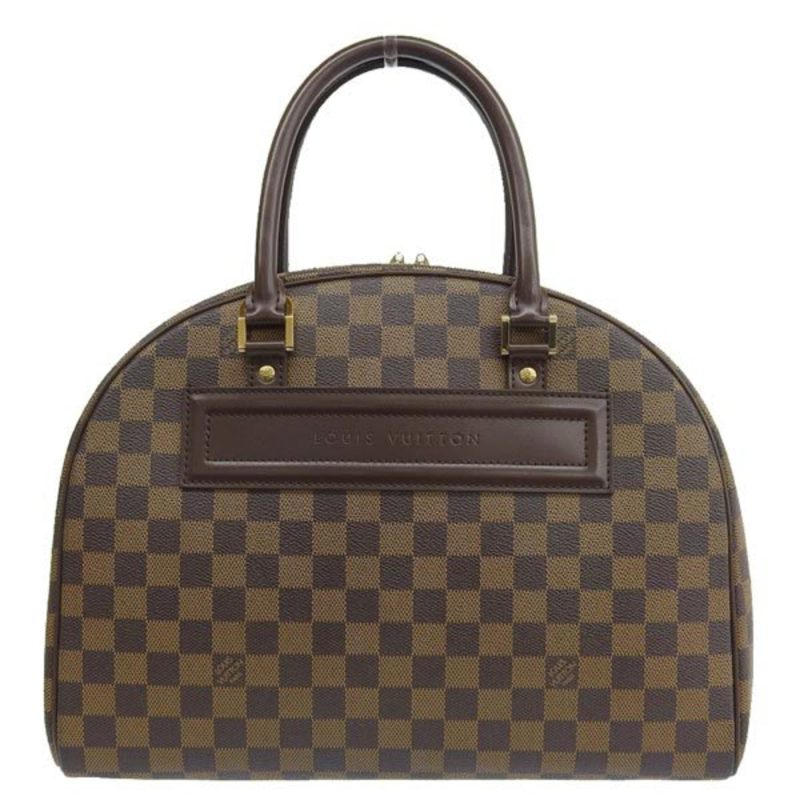 LOUIS VUITTON Damier Nolita Handbag N41455 Brown Women's - Logoexplore