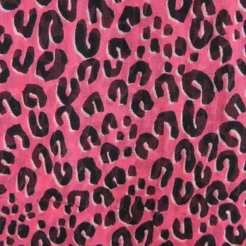 LOUIS VUITTON Etor leopard print stole cashmere/silk ladies - Logoexplore - Image 3