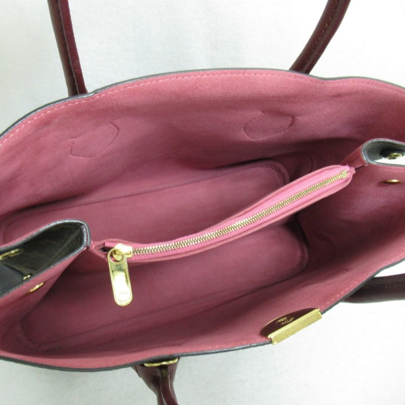 LOUIS VUITTON Flandrin Brown navy mauve Monogram PVC coated canvas M43169 - Logoexplore - Image 5