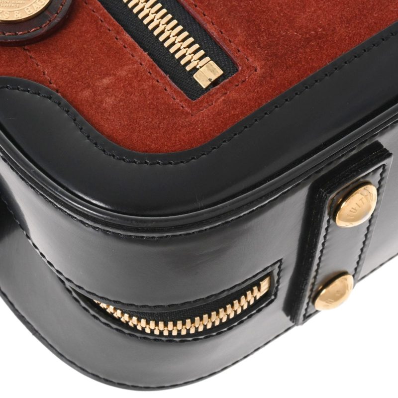 LOUIS VUITTON Cruise Line Stamp Bag PM Brown M95238 Women's Leather Suede Handbag - Logoexplore - Image 6