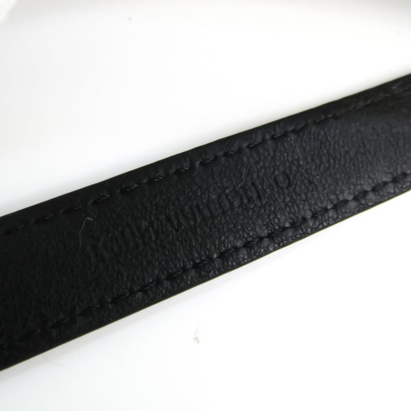 Louis Vuitton Damier Graphite Brass Recuff M6690E Damier Graphite Bracelet Damier Graphite - Logoexplore - Image 6
