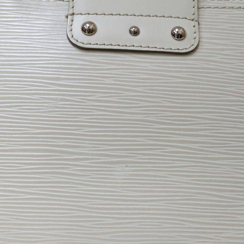 LOUIS VUITTON Bowling Montaigne GM Epi Shoulder Bag Leather M5931J White Ladies - Logoexplore - Image 10