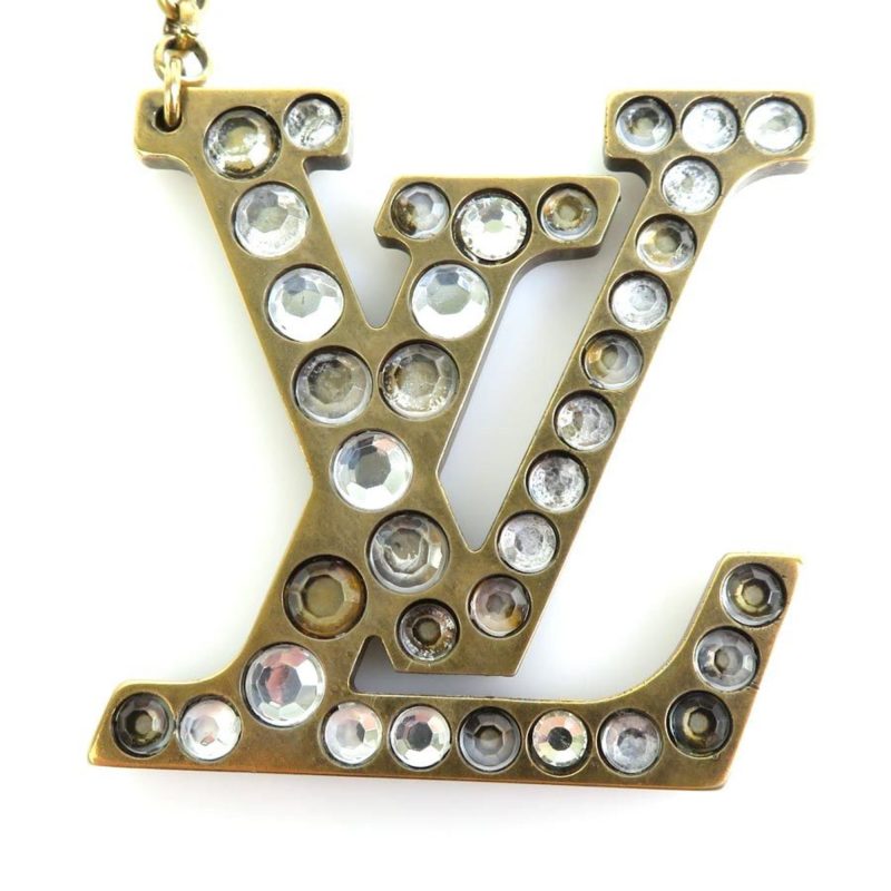 LOUIS VUITTON Charm Bijoux Sac Calypse Keychain Metal/Rhinestone Gold/Silver Women's M65724 - Logoexplore - Image 3