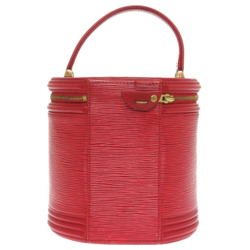 Louis Vuitton Epi Cannes Castilean Red M48037 Handbag Bag - Logoexplore - Image 2
