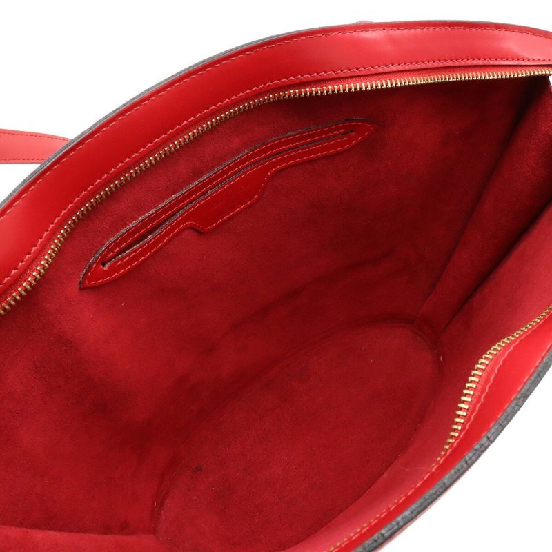 LOUIS VUITTON Epi Saint-Jacques Poigner Long Tote Bag Shoulder Leather Castilian Red M52337 - Logoexplore - Image 5