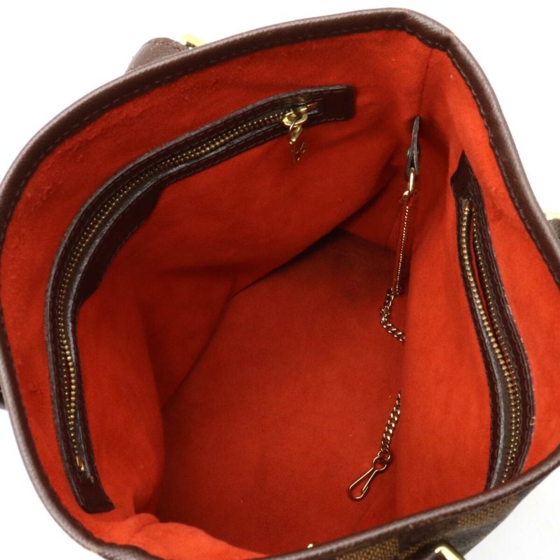 LOUIS VUITTON Damier Male bucket type shoulder bag tote pouch shortage N42240 - Logoexplore - Image 5