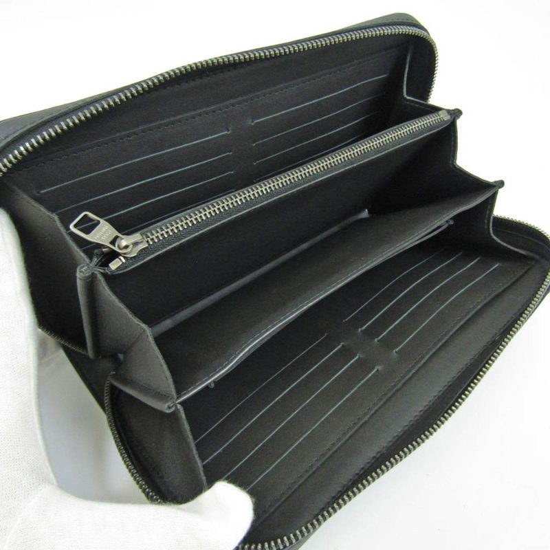 LOUIS VUITTON Damier Infini Zippy XL Wallet N61254 Men's Damier Infini Long Bill Wallet [bi-fold] Onyx - Logoexplore - Image 3