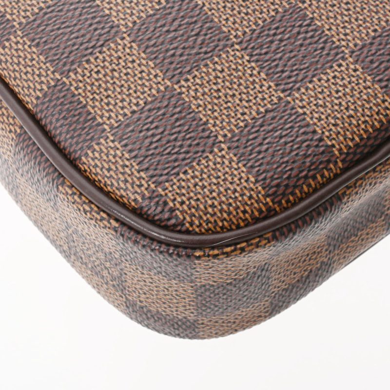 LOUIS VUITTON Damier Lift Brown N60009 Women's Canvas Shoulder Bag - Logoexplore - Image 9