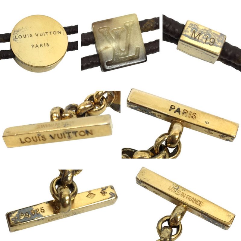 Louis Vuitton bracelet brasserie fleur M65441 brown x gold M size - Logoexplore - Image 3